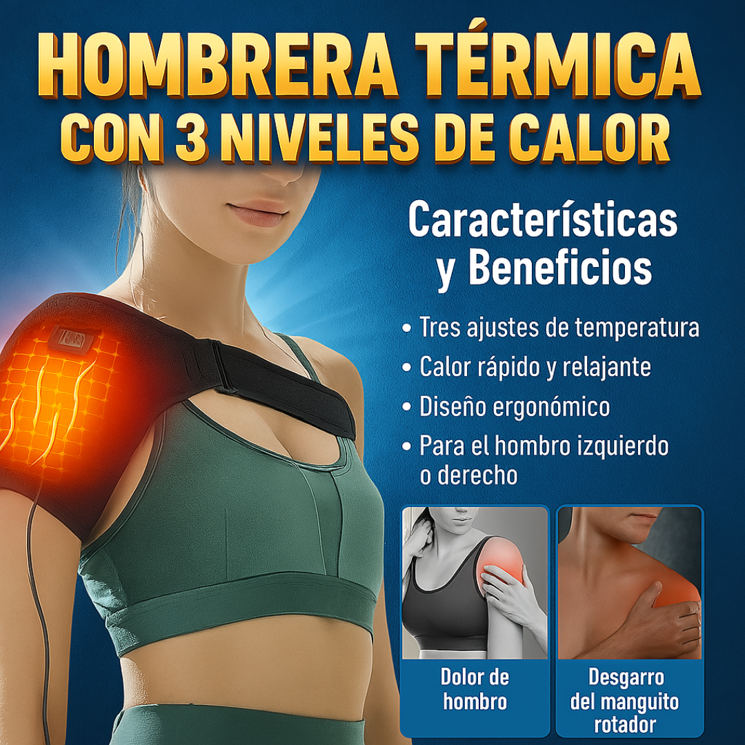 Hombrera Térmica 3 Niveles Calor