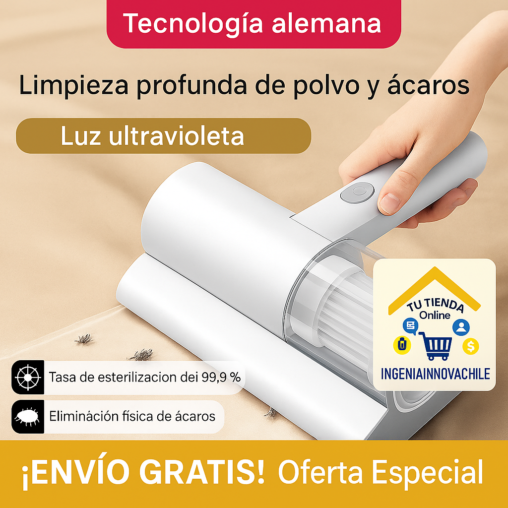 Aspiradora Portátil Colchón Anti-acaros