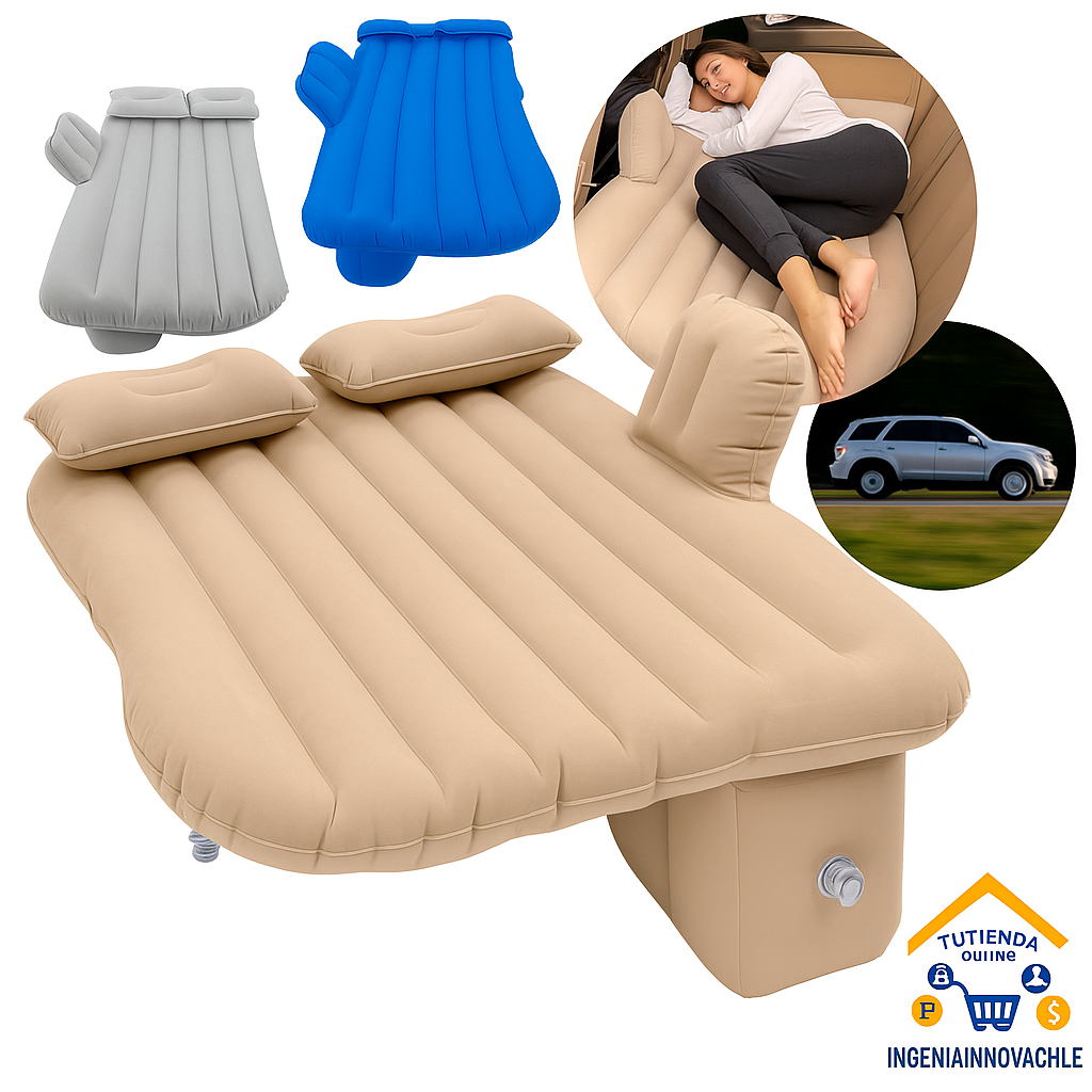 Colchon inflable para auto
