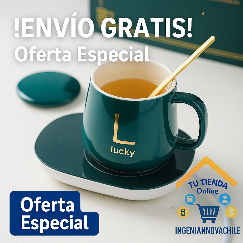 Taza Con Calentador Electrico