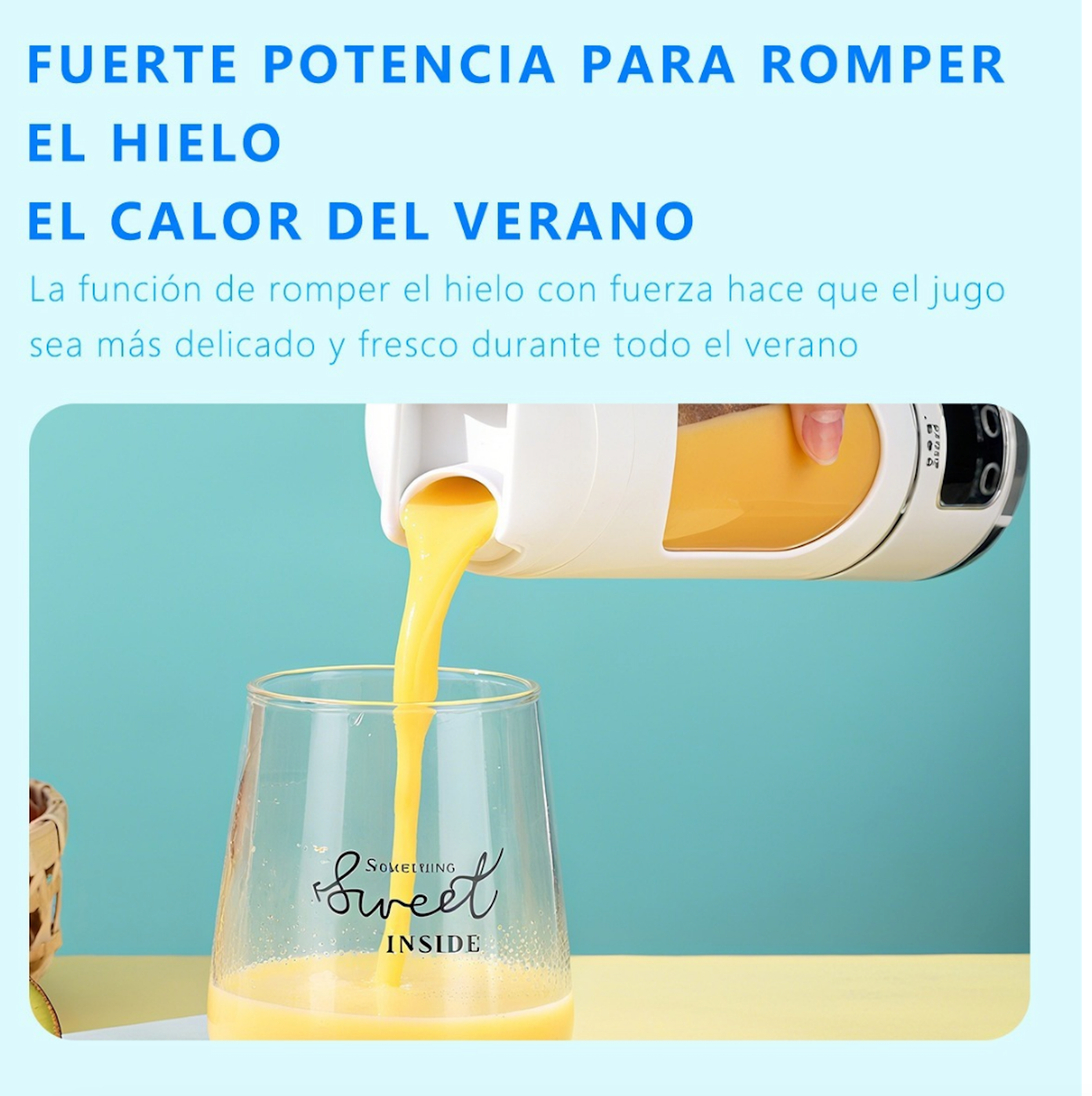 Licuadora Procesadora Portatil Usb Jugos