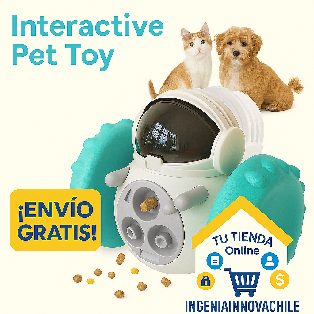 Juguete Perro Dispensador De Alimento